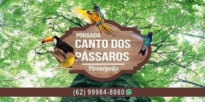 Pousada Canto Dos Passaros Pirenópolis Exteriör bild